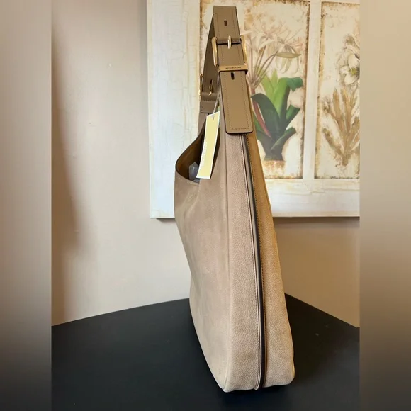 Michael Kors Nolita Hobo Leather Shoulder Bag NWT - Picture 7 of 11